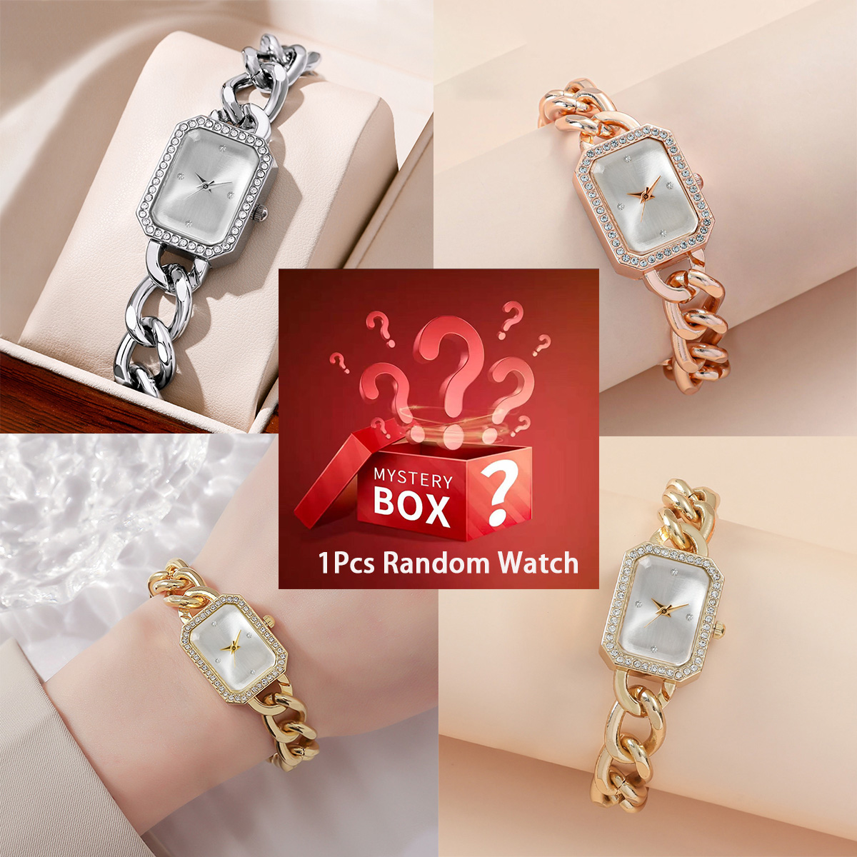Luxury Watch Box - Mystery box bevat 1 willekeurige horloge
