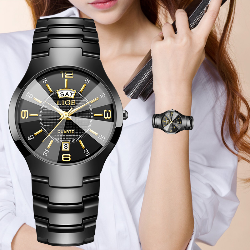Luxury Watch Women - LUIK Mode Elegant Damespolshorloge Luxe Keramiek