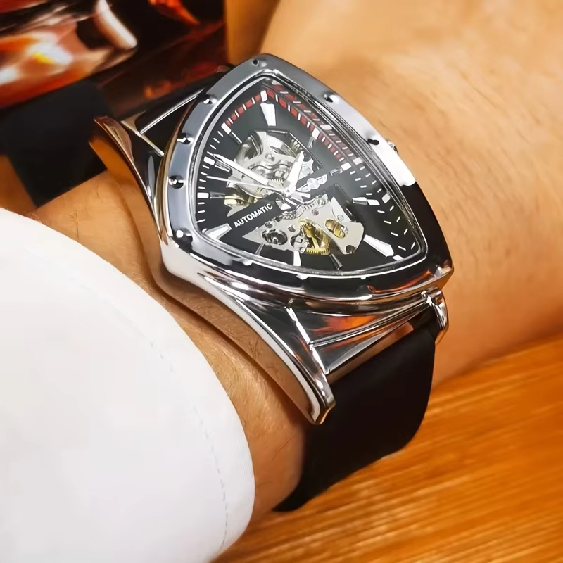Watch Triangle Luxury - WINNER Luxe militair mechanisch horloge voor