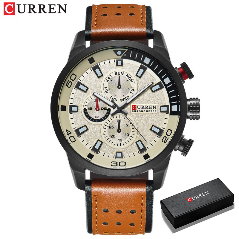 Zen Luxury Watch - 2017 CURREN Stijlvol Horloge Mannen Luxe