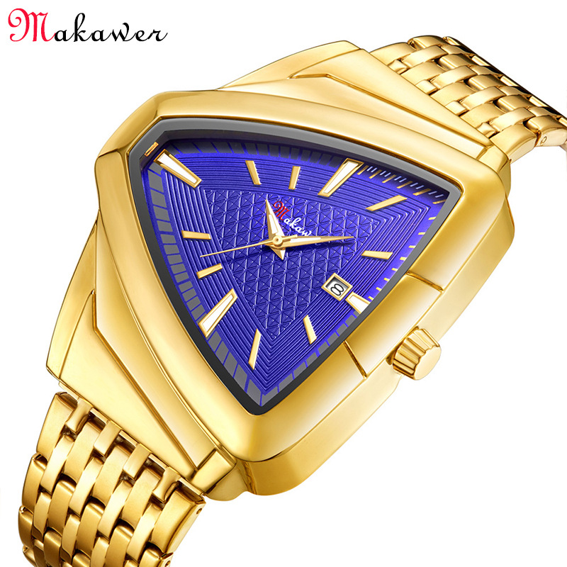 Watch Triangle Luxury - 2025, nieuw driehoekig herenhorloge, grote wijzerplaat,