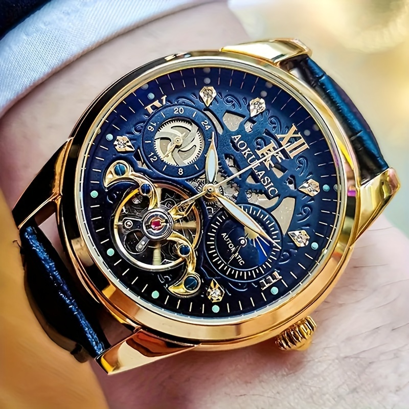 Luxury Watch Values - Een groot, volledig automatisch mechanisch horloge