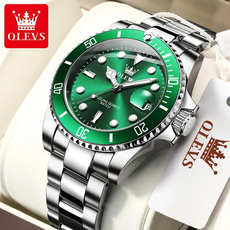 Zen Luxury Watch - OLEVS Originele Quartz Horloge voor Mannen