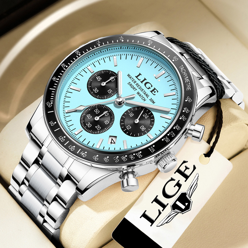 Zen Luxury Watch - LIGE Topmerk Luxe Nieuwe Mannen Horloge