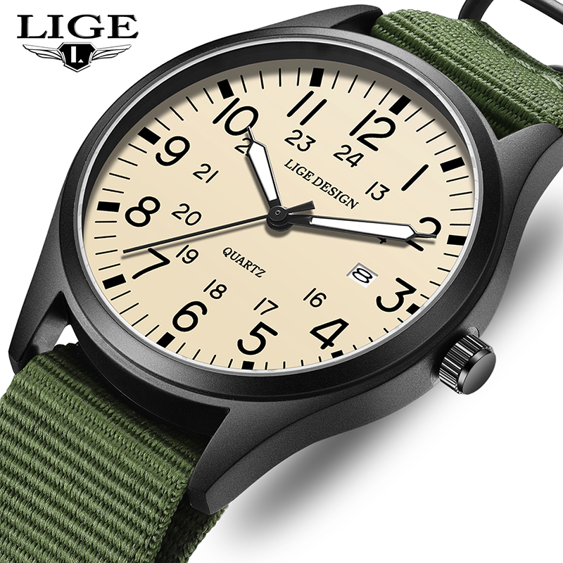 Luxury Watch Leather - LIGE 2026 TOP NIEUW Quartz Polshorloge