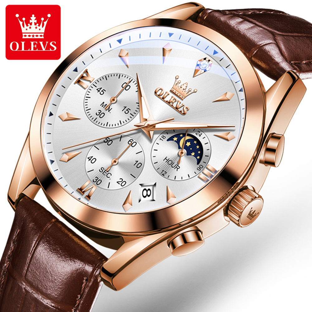 Zen Luxury Watch - OLEVS Gloednieuwe Mode Quartz Horloge Mannen