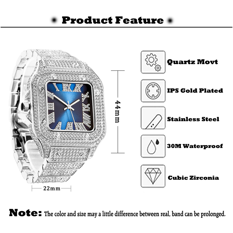 Missfox Heren Horloges Hip Hop - Luxury Watch And Jewelry Brand recensie en prijs