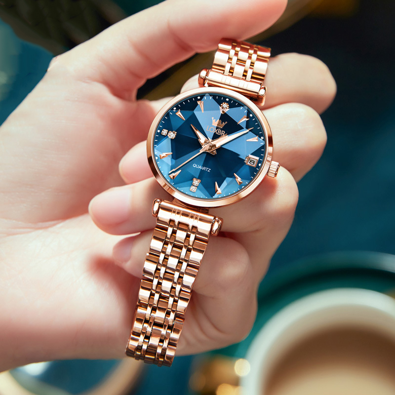 Dameshorloge Luxe Kristal Datu - Open Heart Watch recensie en prijs