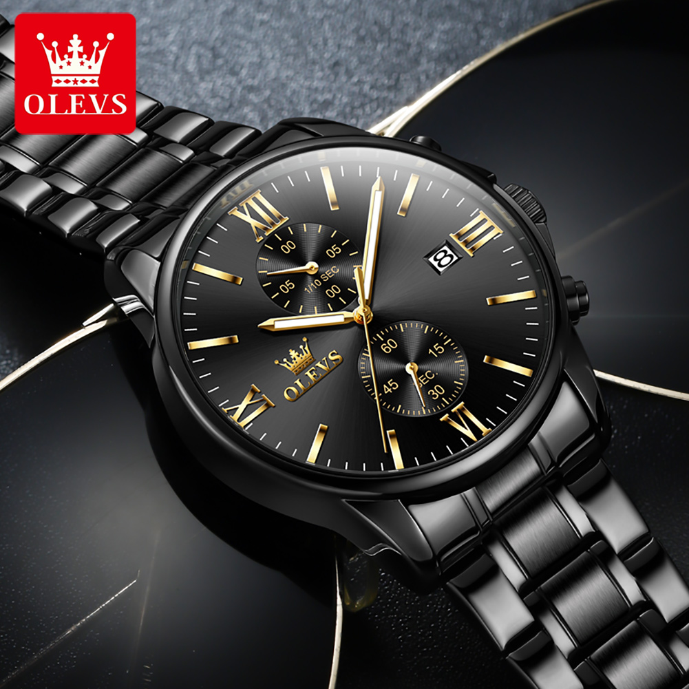 OLEVS 2886 Klassiek Zwart Quar - Zen Luxury Watch recensie en prijs