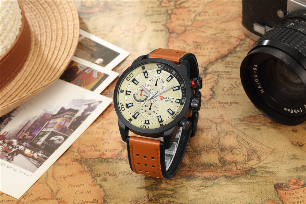 2017 CURREN Stijlvol Horloge M - Zen Luxury Watch recensie en prijs