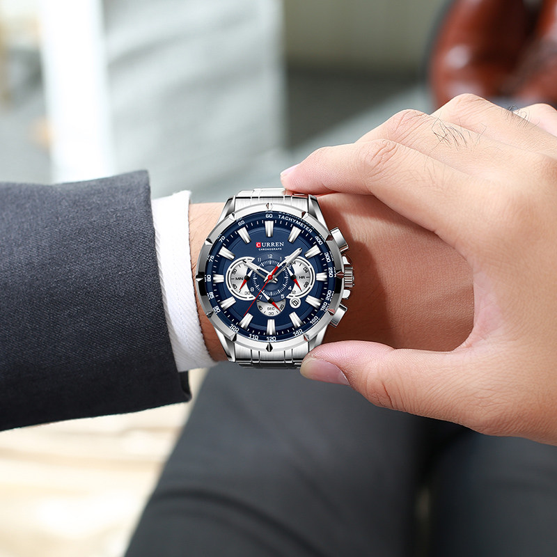 Curren Horloge Mannen Waterdic - Zen Luxury Watch recensie en prijs