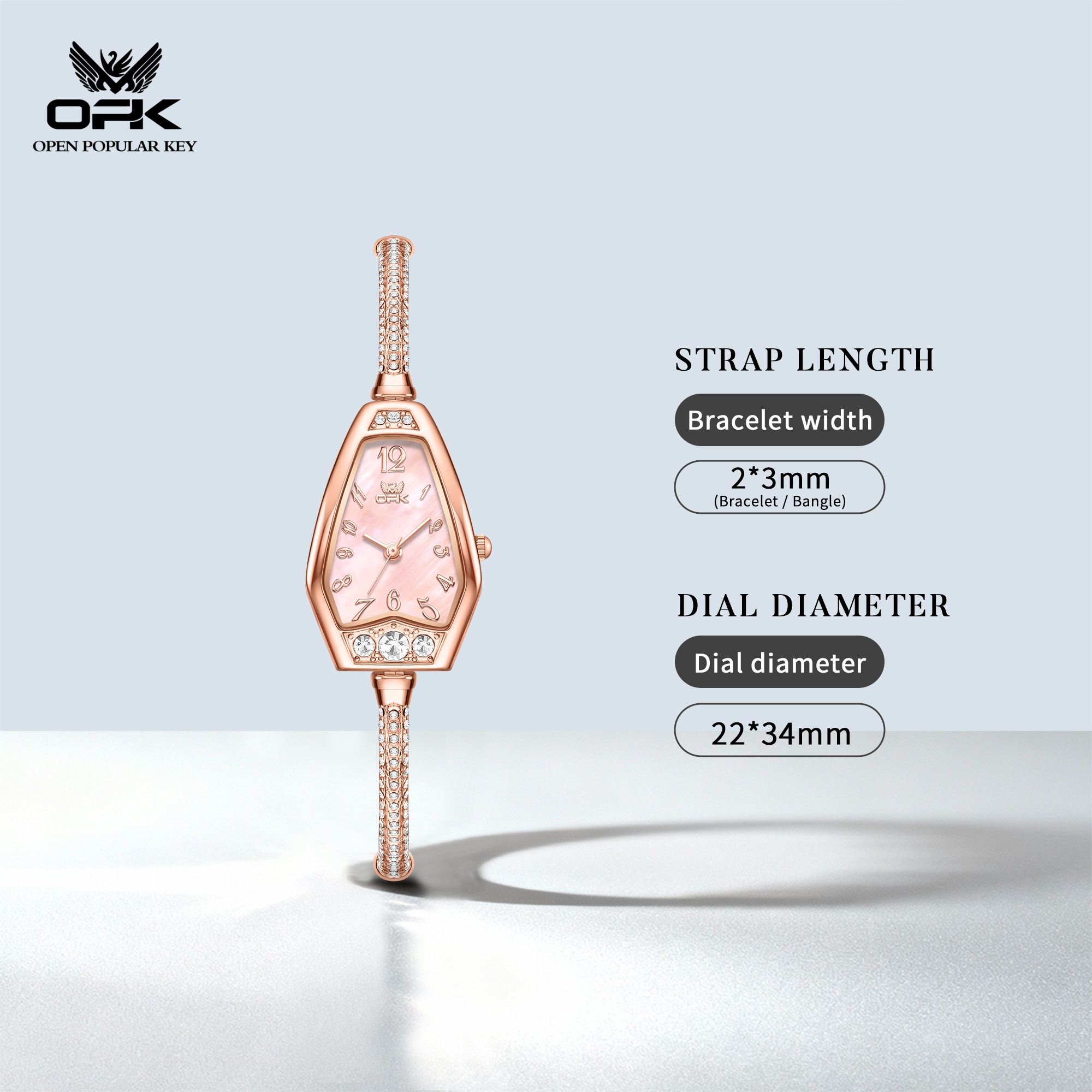 OPK 6096 Originele merkhorloge - Watch Triangle Luxury recensie en prijs