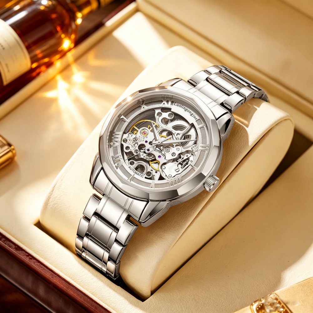 Licht Luxe Volautomatisch Skel - Luxury Watch Values recensie en prijs