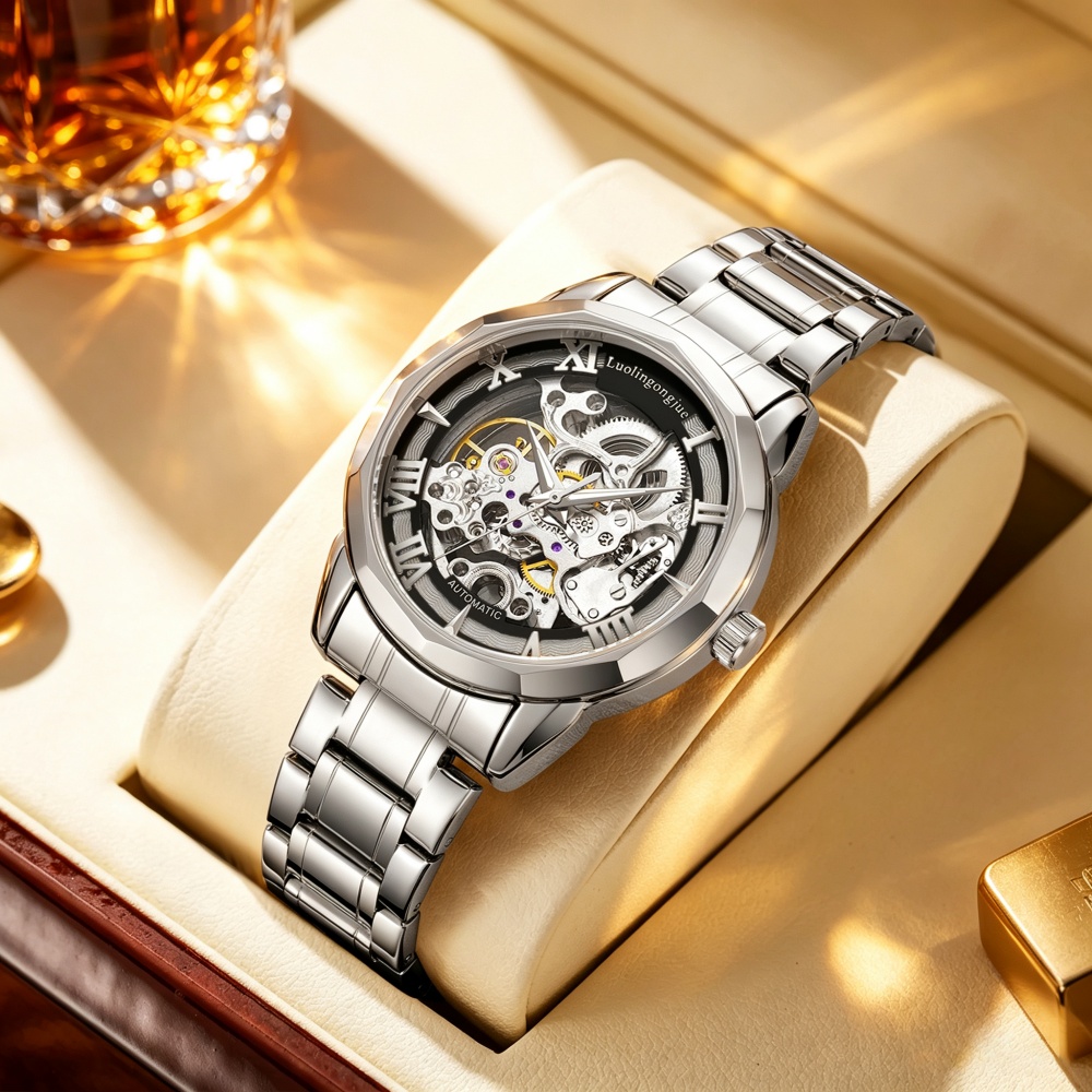 Licht Luxe Volautomatisch Skel - Luxury Watch Values recensie en prijs