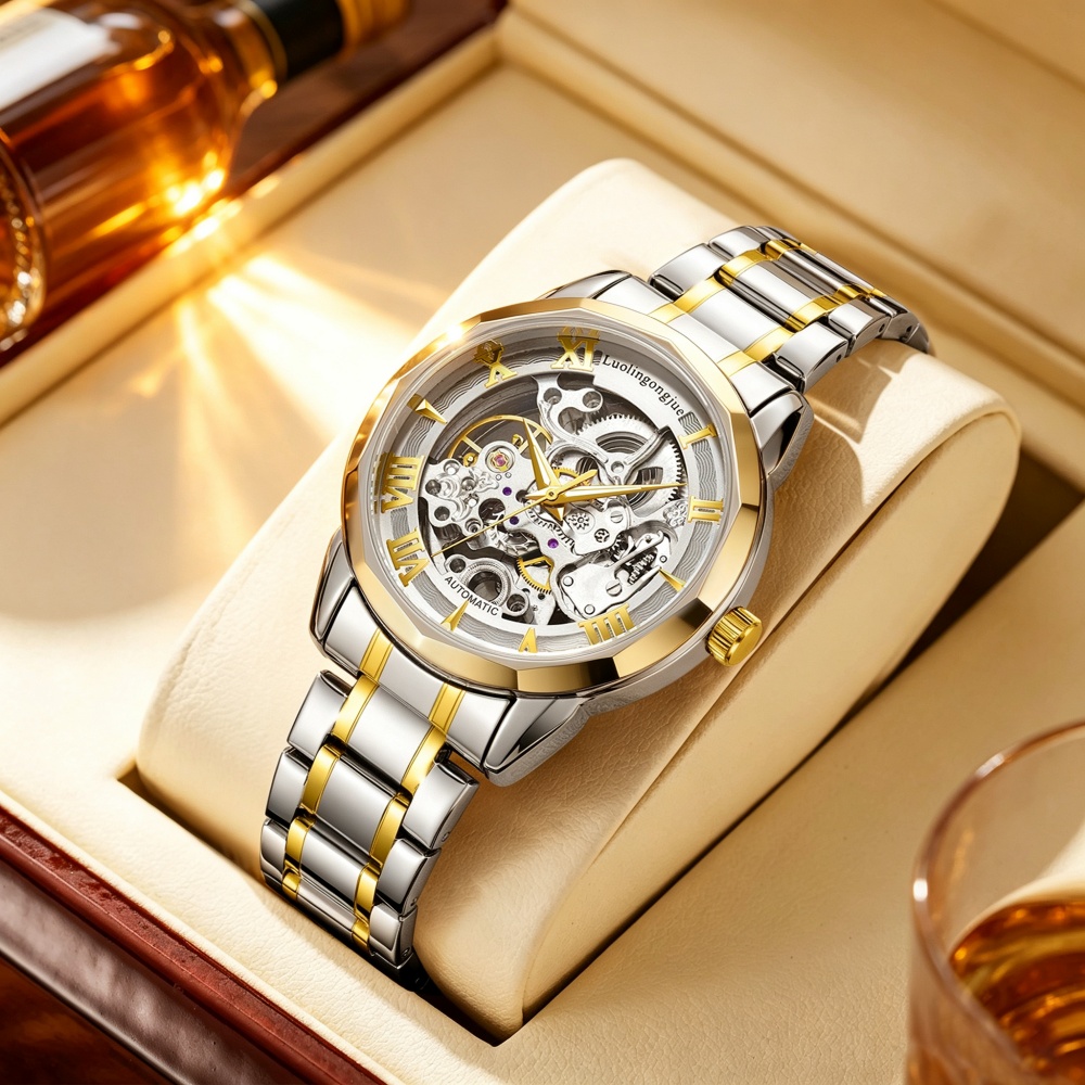 Licht Luxe Volautomatisch Skel - Luxury Watch Values recensie en prijs