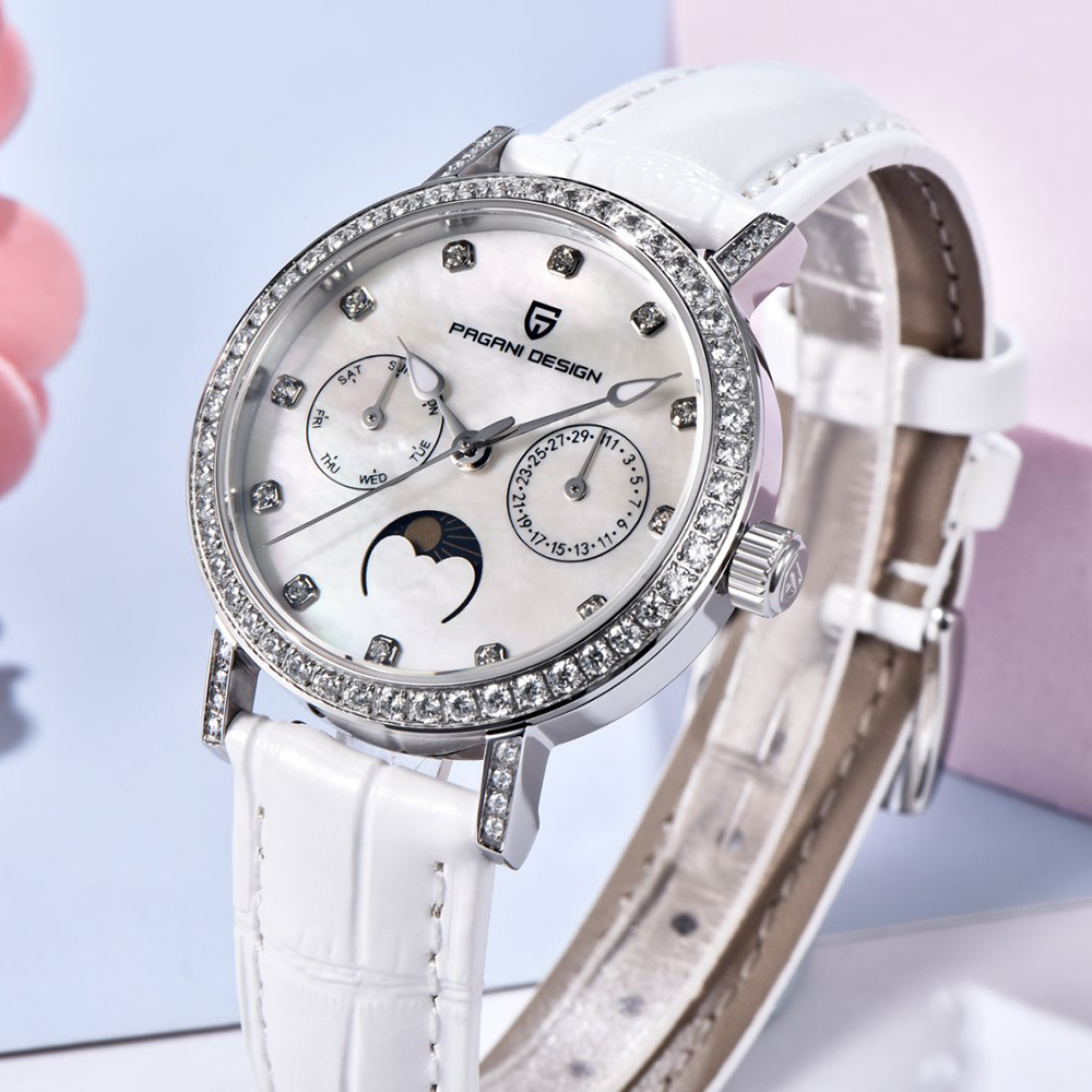 PAGANI DESIGN Dames quartzhorl - Luxury Watch Leather recensie en prijs