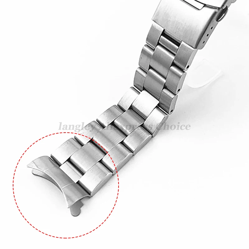 Gebogen End Link voor Seiko SK - Luxury Watch Leather recensie en prijs