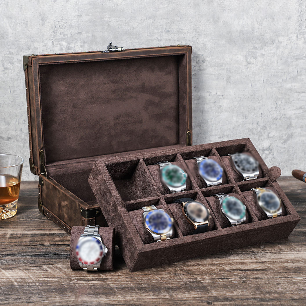 CONTACT'S FAMILY 8 Lederen Op  - Luxury Watch Leather recensie en prijs