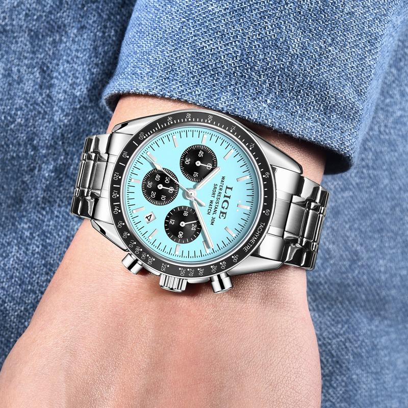 LIGE Topmerk Luxe Nieuwe Manne - Zen Luxury Watch recensie en prijs