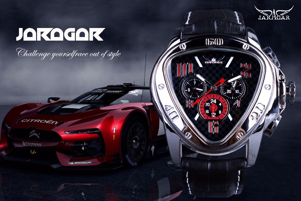 Jaragar Sport Racing Design Ge - Watch Triangle Luxury recensie en prijs