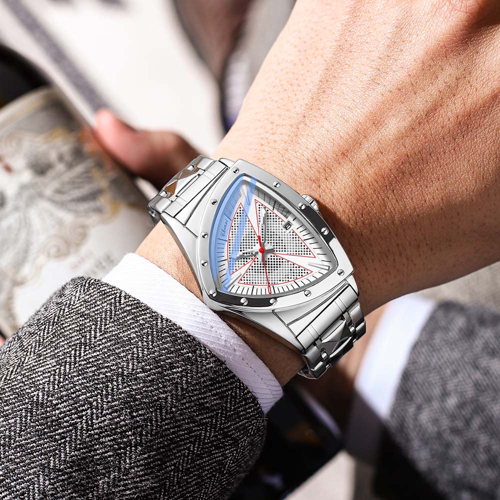 CHENXI Luxe heren Horloge Quar - Watch Triangle Luxury recensie en prijs