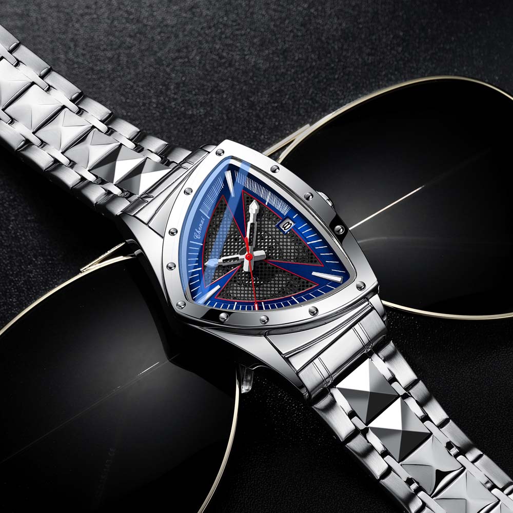 CHENXI Luxe heren Horloge Quar - Watch Triangle Luxury recensie en prijs