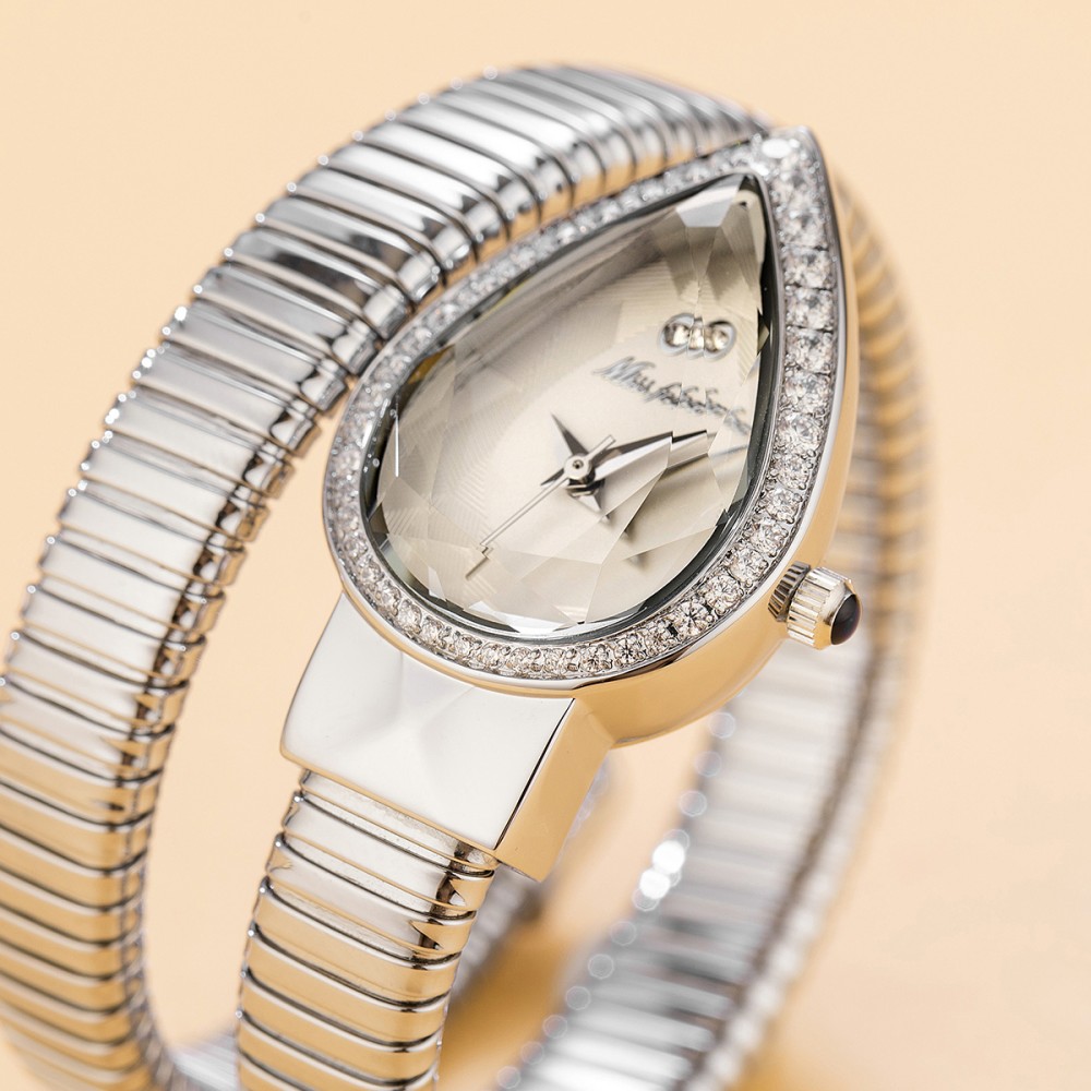 MISSFOX Slangvorm diamanten ho - Open Heart Watch recensie en prijs