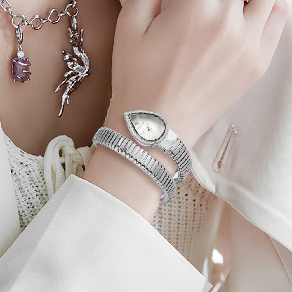 MISSFOX Slangvorm diamanten ho - Open Heart Watch recensie en prijs