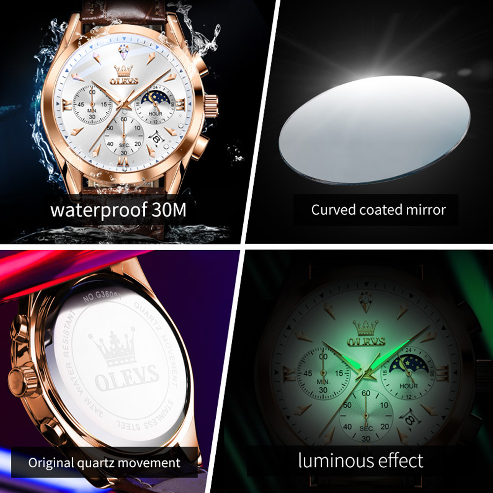 OLEVS Gloednieuwe Mode Quartz  - Zen Luxury Watch recensie en prijs